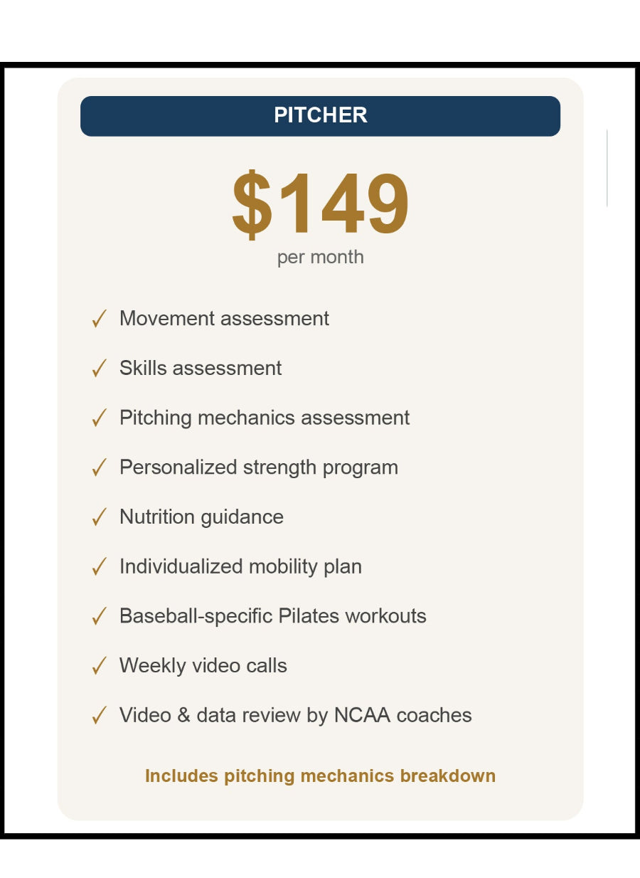 Remote Training - Pitcher